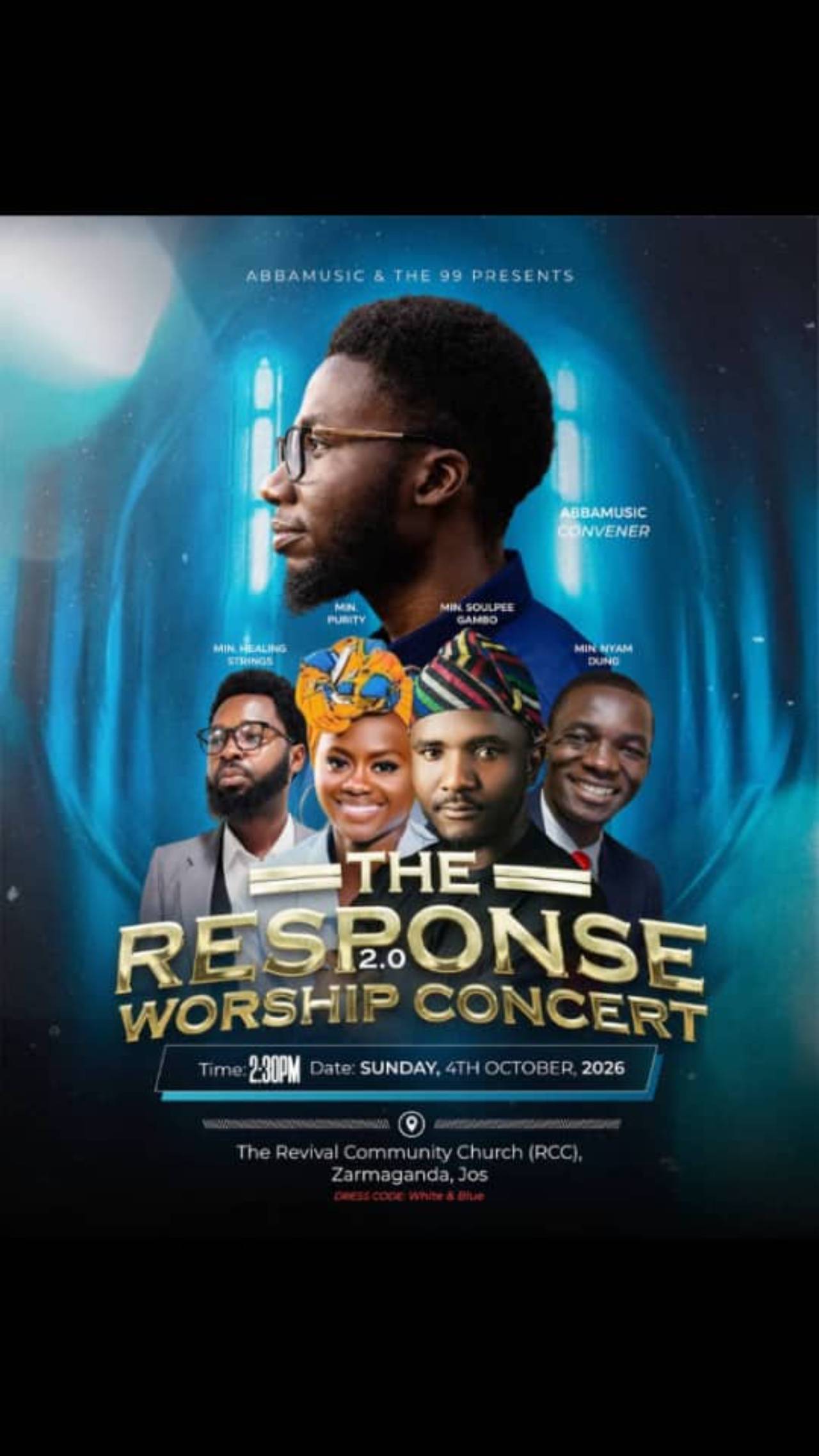 The Response Worship Concert 2.0: Date, Venue, Ministers - RWC 2026 Jos