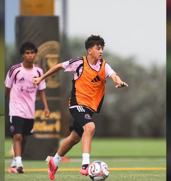 Watch Thiago Messi Skills at 13